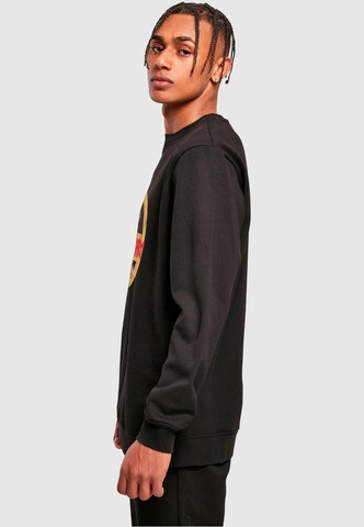 ABSOLUTE CULT Sweatshirt 'Tom and Jerry - Circle One' in Black