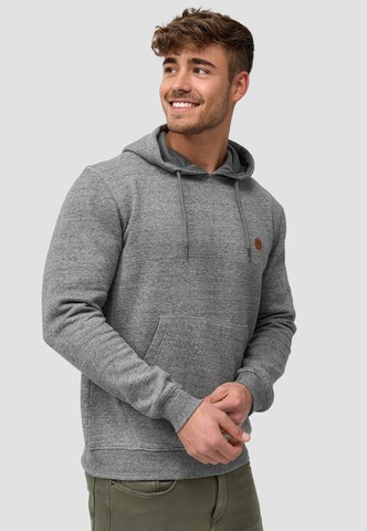 INDICODE JEANS Sweatshirt in Grey