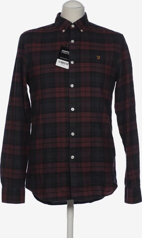 FARAH Button Up Shirt in S in Red: front