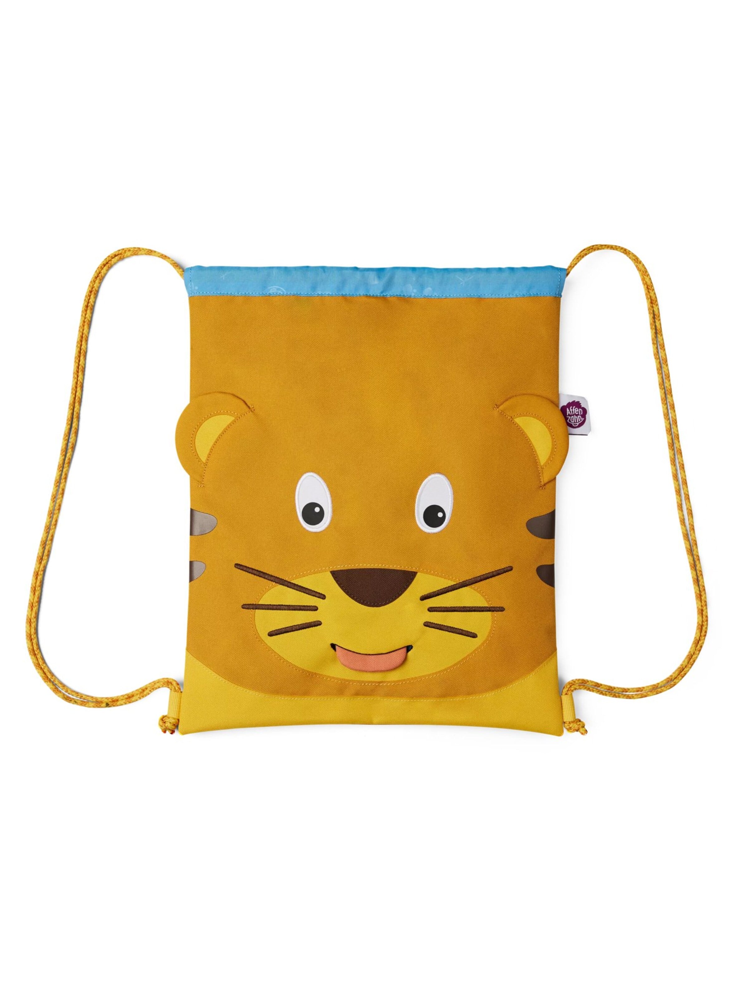 Affenzahn Gym Bag 'Sportbeutel Sportbeutel' in Yellow: front