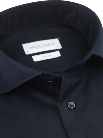 Profuomo Slim fit Button Up Shirt in Blue