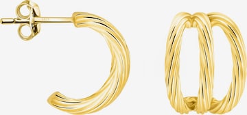 Sofia Milani Earrings 'Textured' in Gold: front