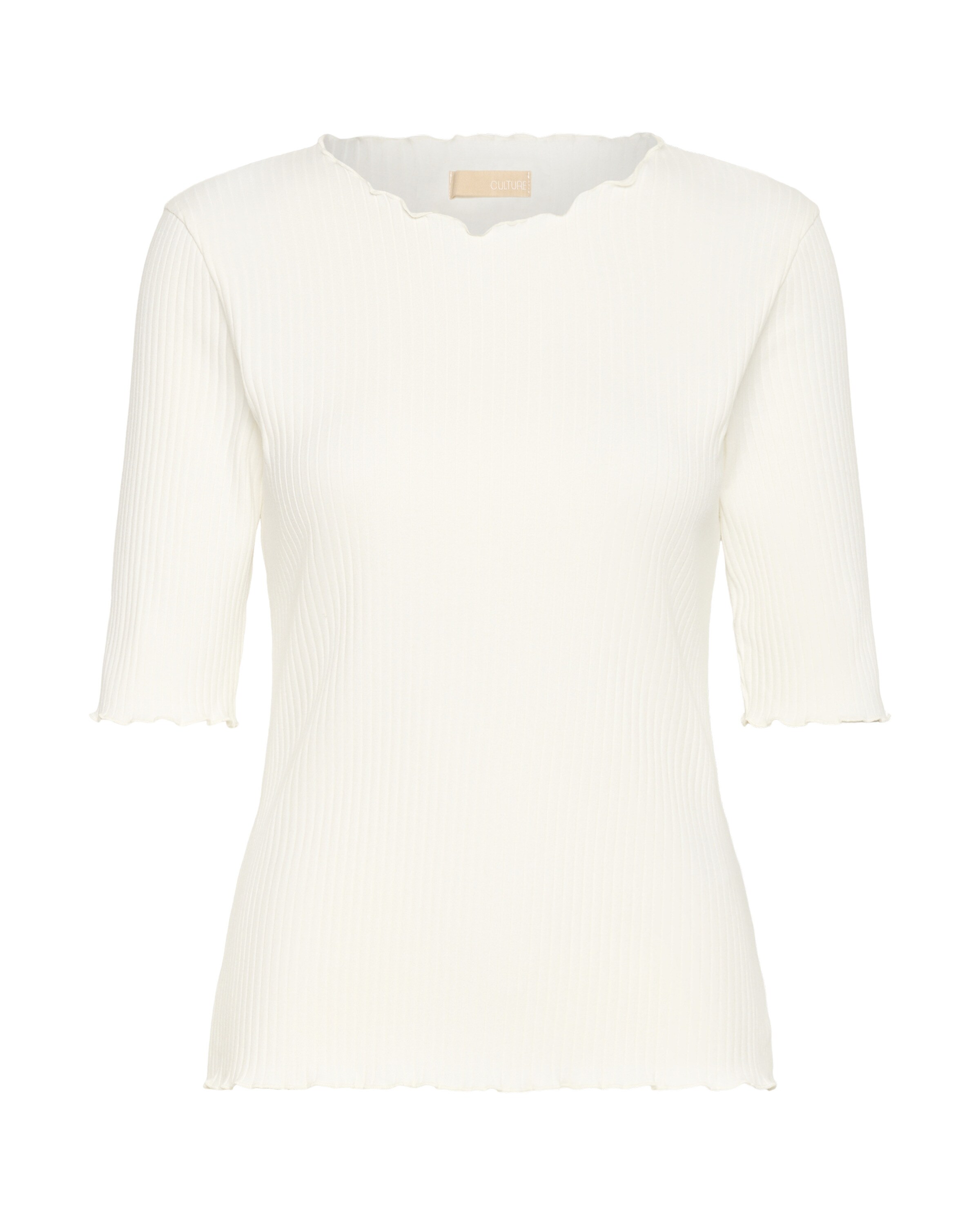 CULTURE - Camisa 'CUFiji' em branco: frente