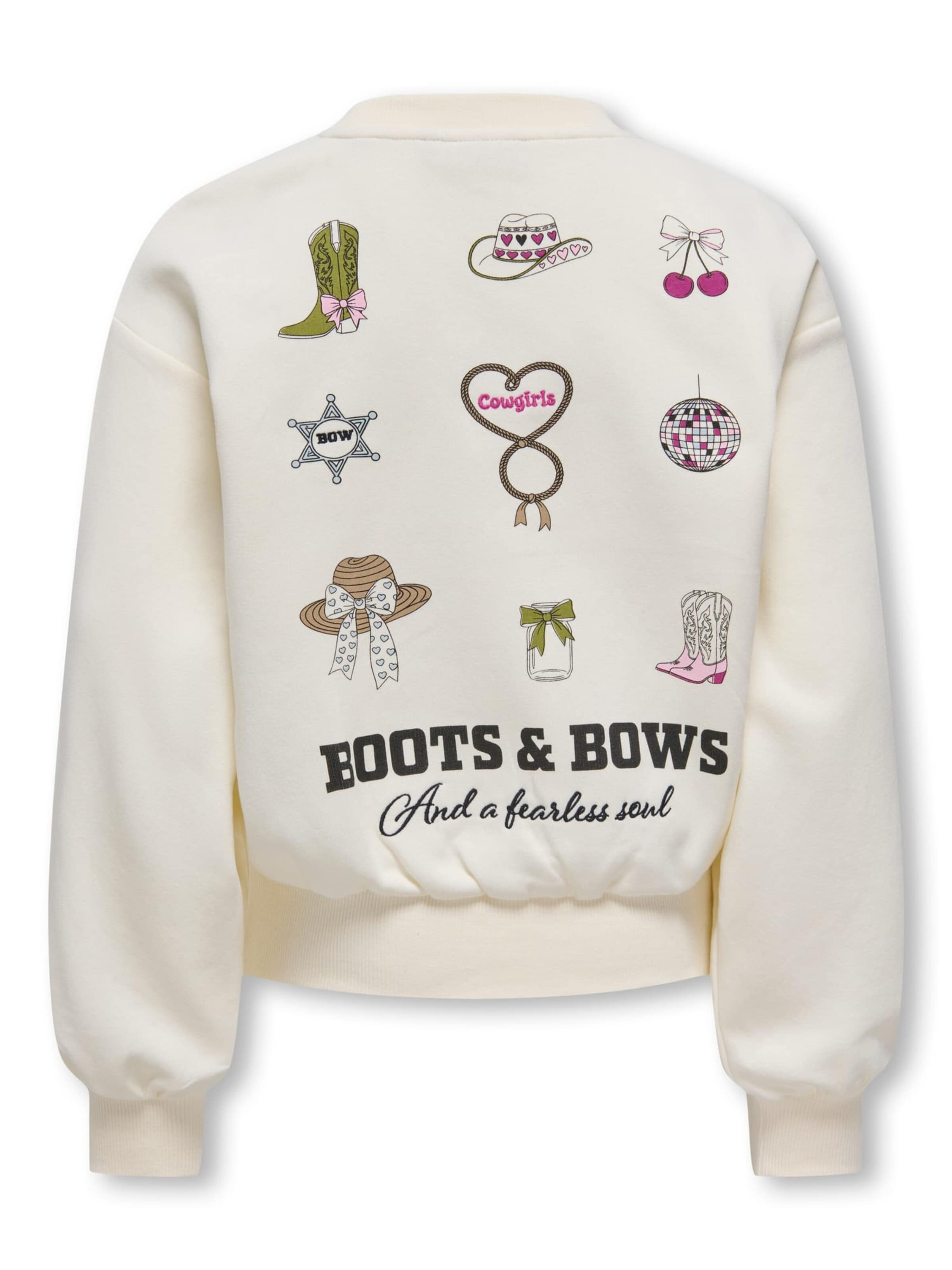 KIDS ONLY GIRL Sweater 'Florine' in White