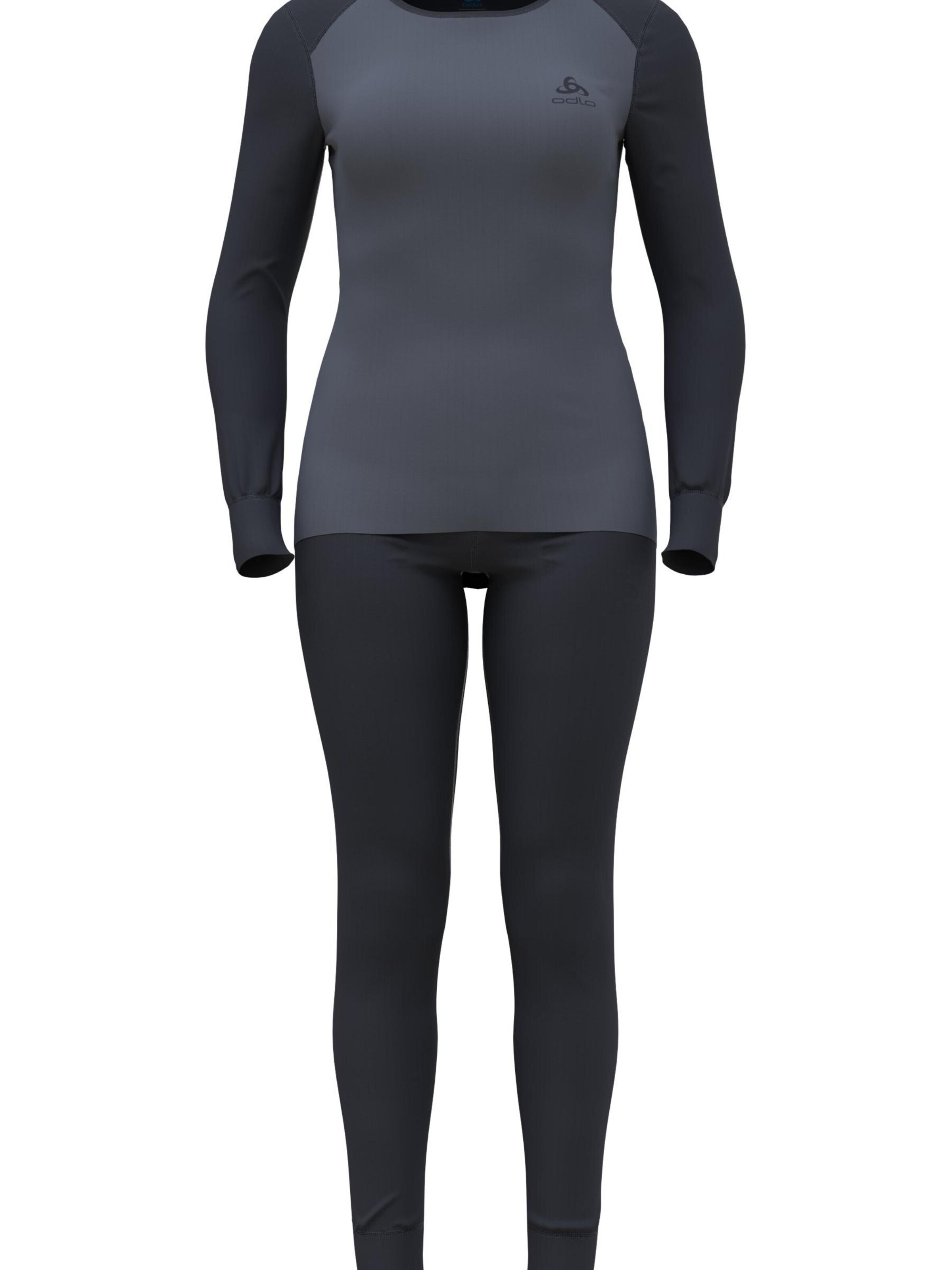 Ensemble de linge 'ACTIVE WARM' ODLO en gris : devant