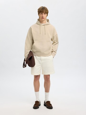 Sweat-shirt SELECTED HOMME en beige
