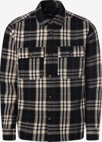 Only & Sons Regular fit Button Up Shirt 'Scott' in Blue: front