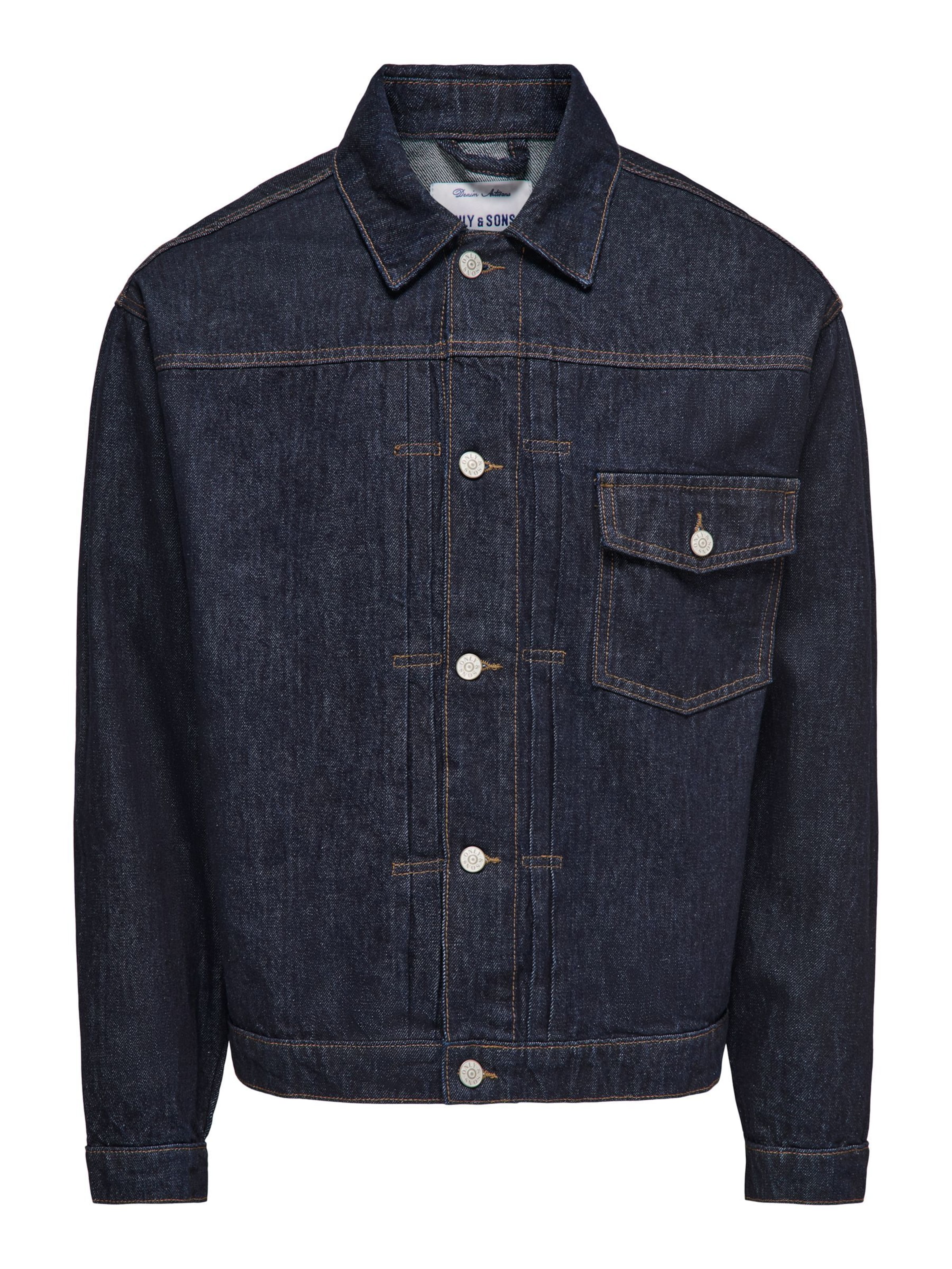 Only & Sons Jacke 'ONSType' in L in nachtblau, Produktansicht
