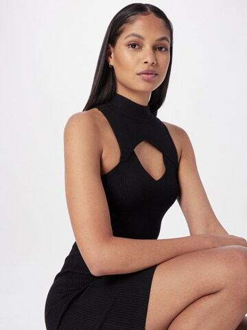 Urban Classics Knit dress in Black