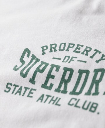 Superdry Shirt 'Athletic College' in Groen