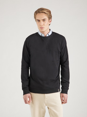 Sweat-shirt Lyle & Scott en noir : devant