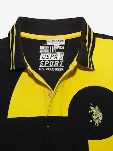 U.S. POLO ASSN. Poloshirt in Schwarz