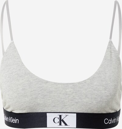 Calvin Klein Underwear Krūšturis, krāsa - gaiši pelēks / raibi pelēks / melns / balts, Preces skats