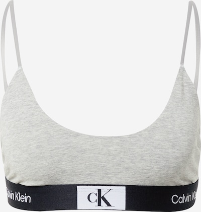 Calvin Klein Underwear Podprsenka - svetlosivá / sivá melírovaná / čierna / biela, Produkt