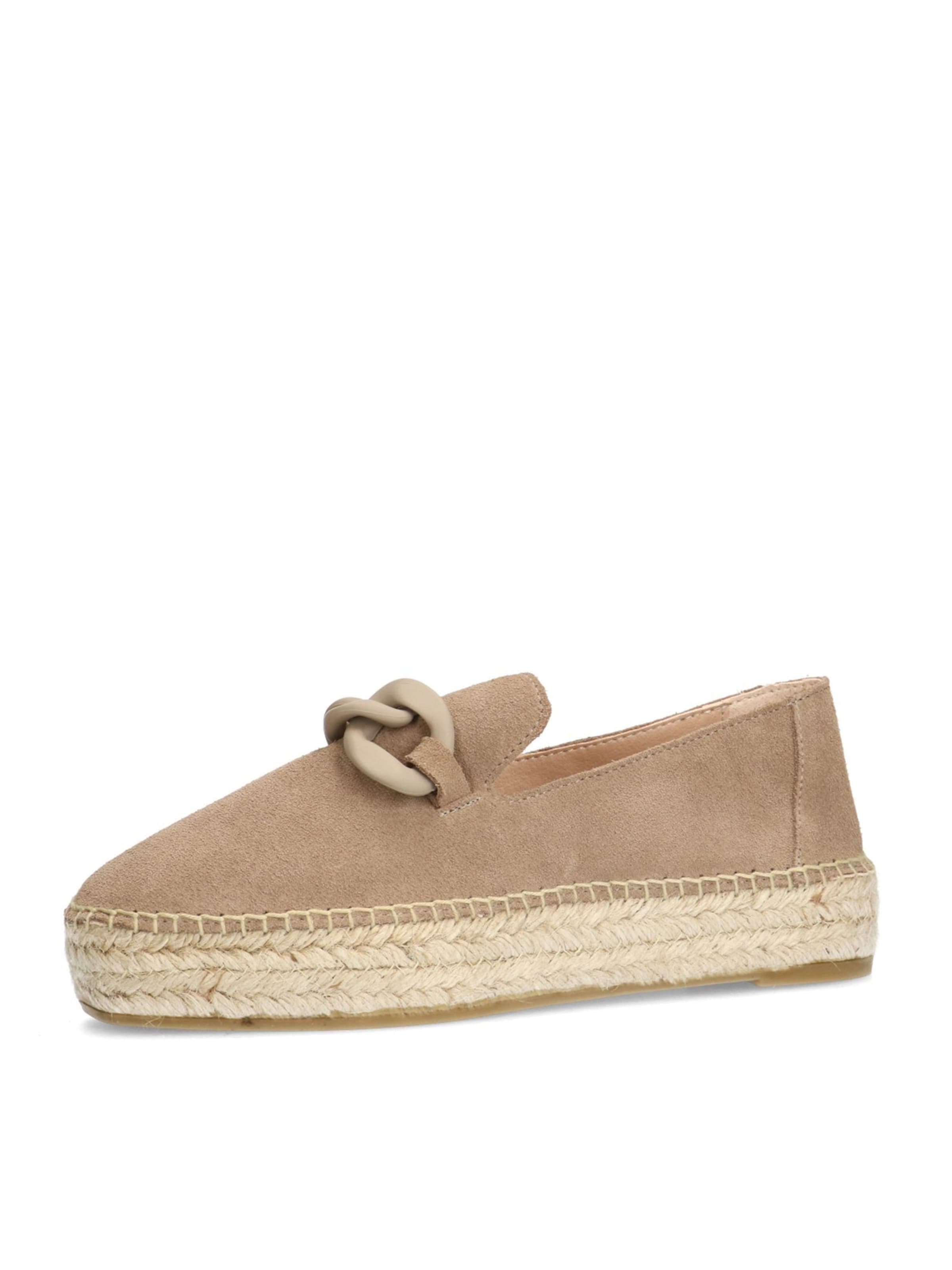 MANFIELD Espadrilles in Bruin: voorkant