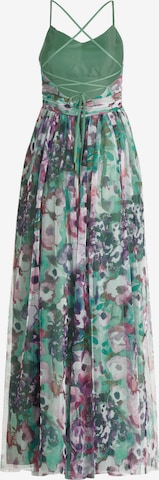 Vera Mont Abendkleid mit Blumenprint in Lila