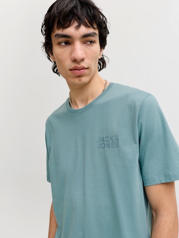 JACK & JONES Tričko 'JJECORP' - Modrá