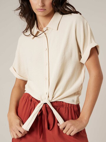 Chemisier 'DABBY' Deeluxe en beige