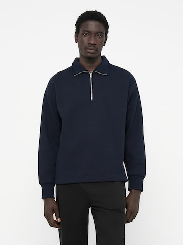 SELECTED Sweatshirt 'SLHAron' in Blue: front