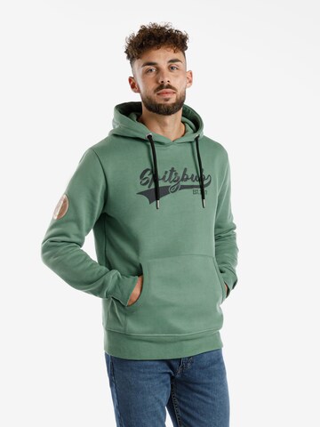 SPITZBUB Sweatshirt in Grün: predná strana