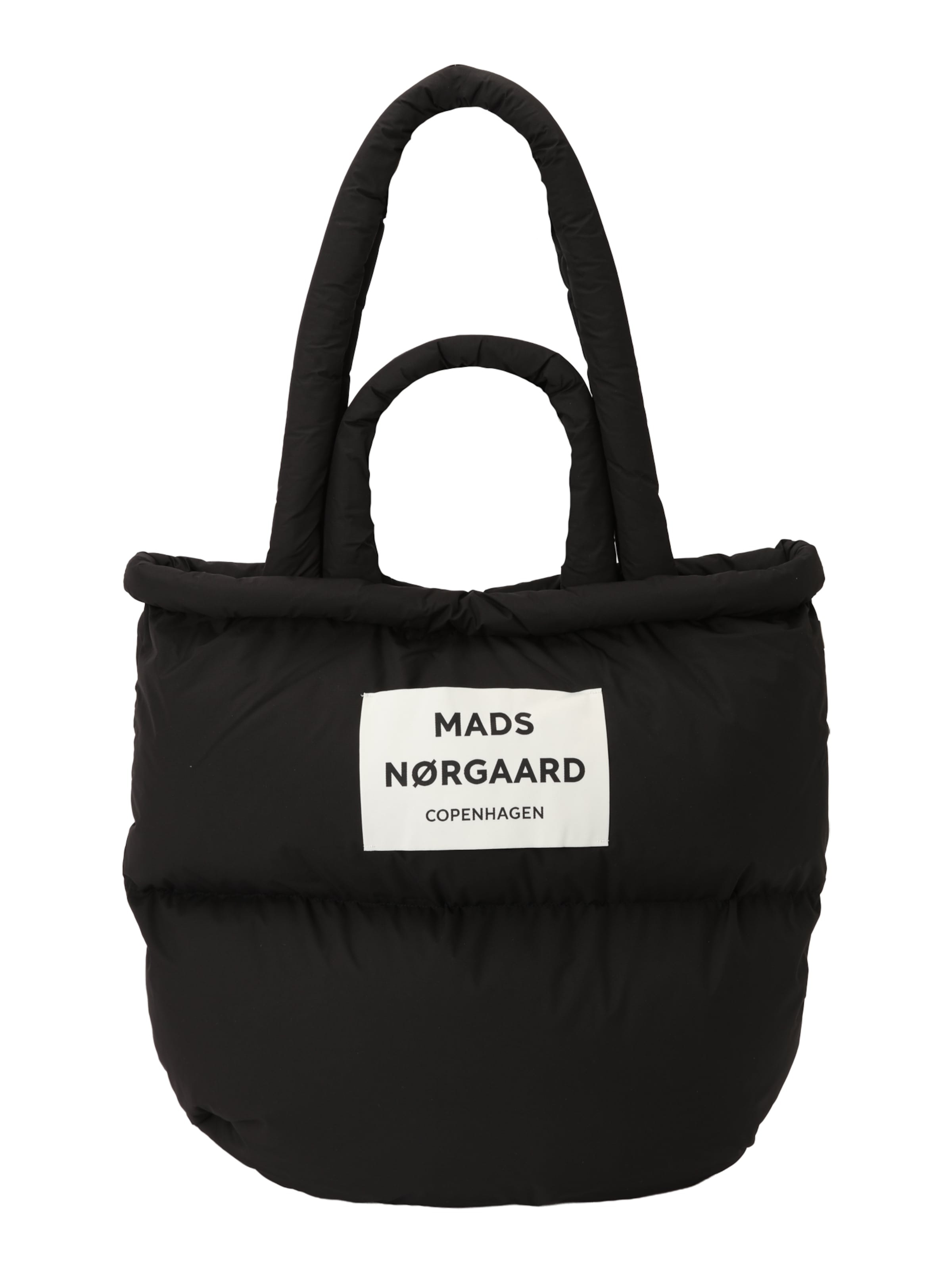 MADS NORGAARD COPENHAGEN Shopper táska - fekete: elől