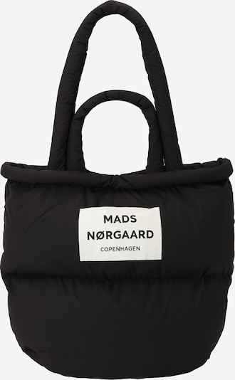 MADS NORGAARD COPENHAGEN Ostoskassi koossa One Size värissä musta / offwhite, Tuotenäkymä