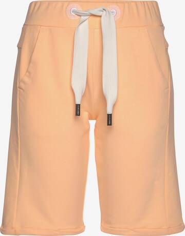 Elbsand Regular Pants in Orange: front