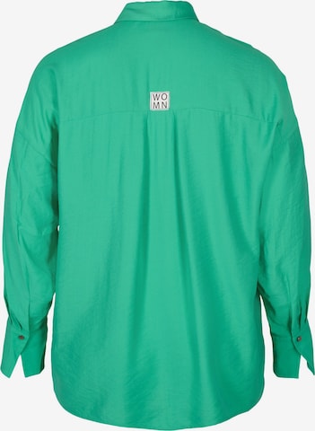 Zizzi - Blusa 'XFAHIT' en verde