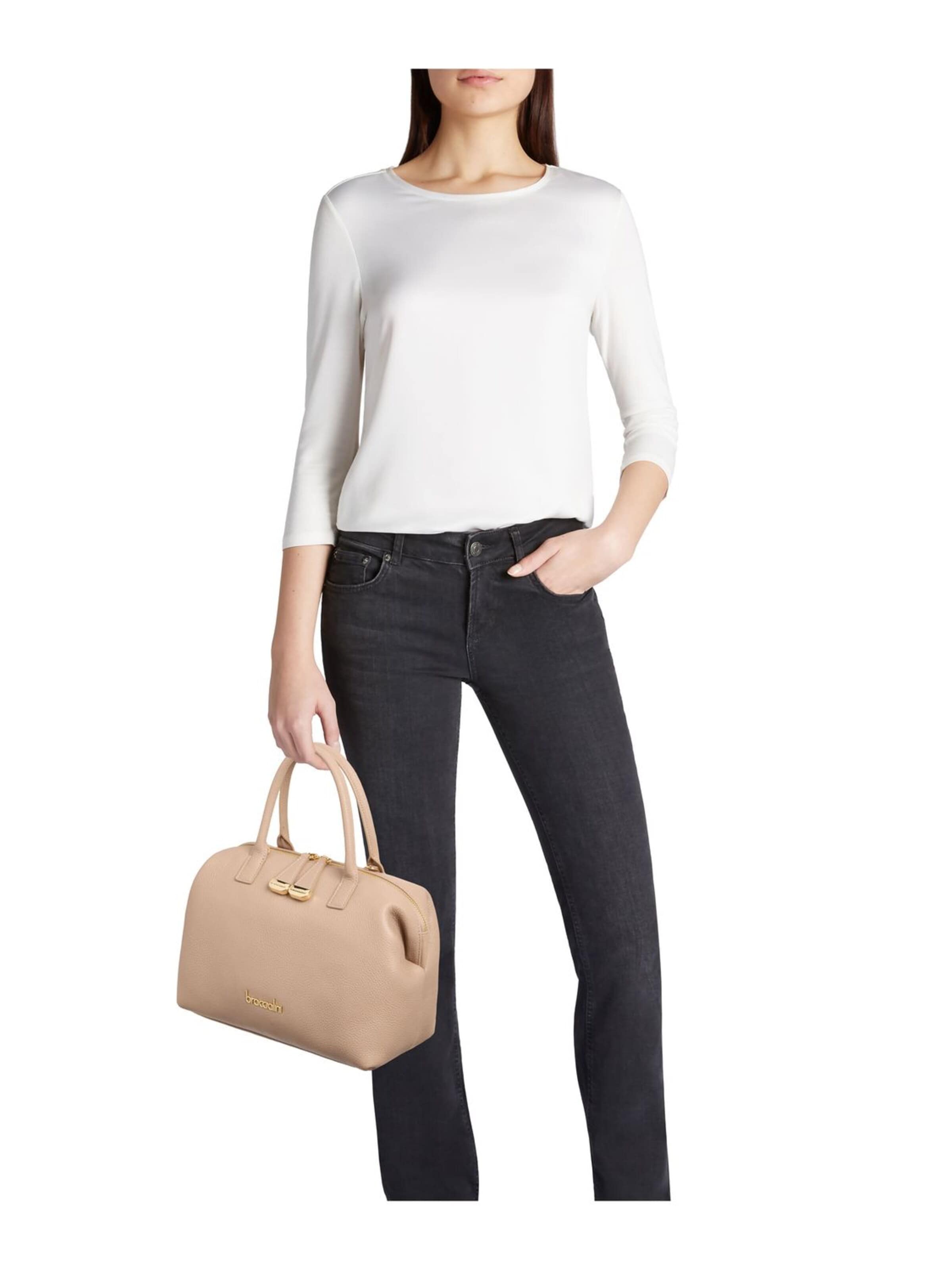 Borsa a mano 'Sara' di Braccialini in beige
