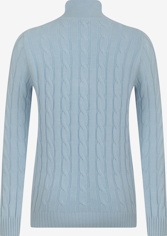 DENIM CULTURE Sweter 'KATARINA' w kolorze niebieski