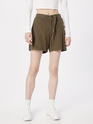 ESPRIT Normální Kalhoty – zelená: přední strana