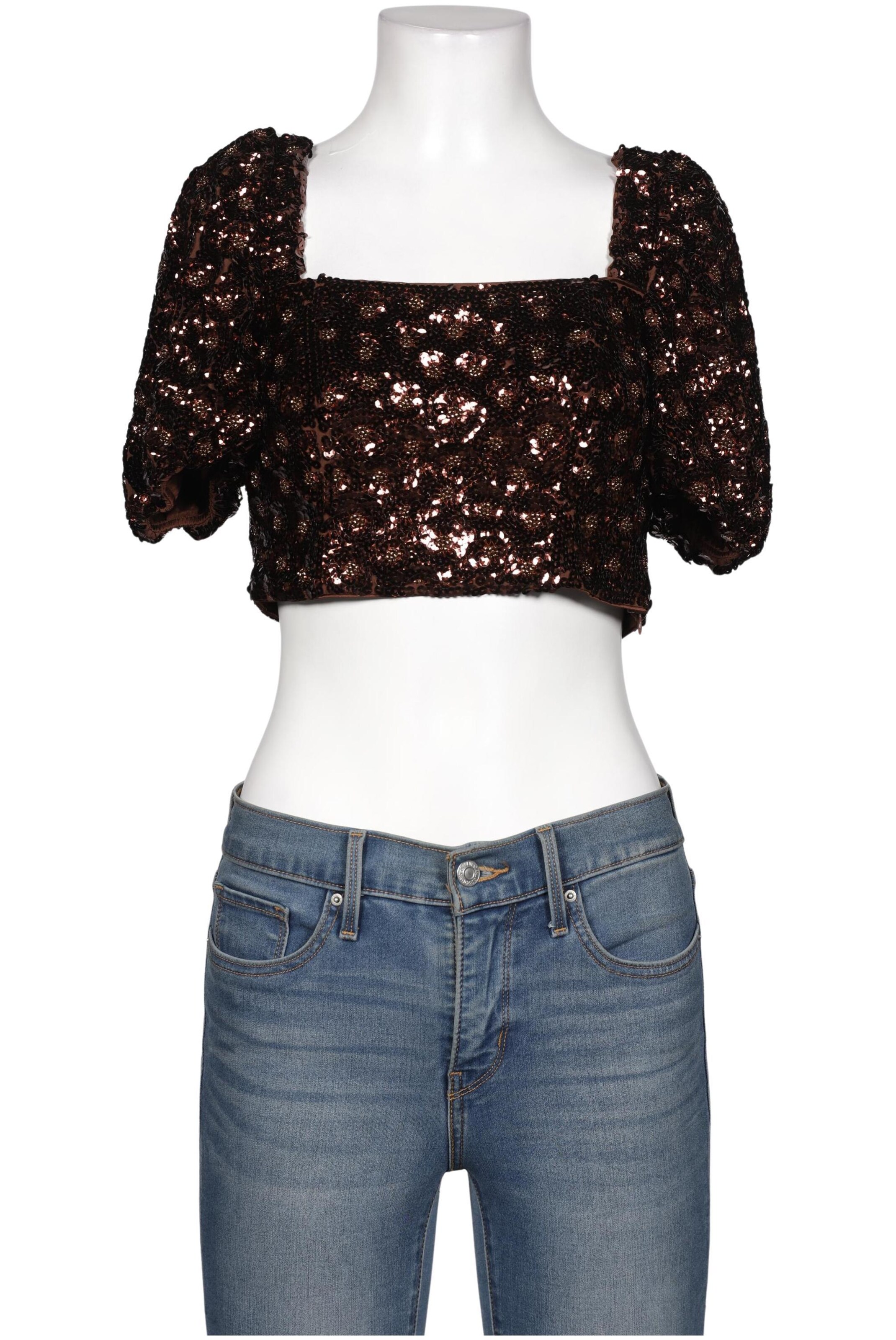 & Other Stories Blouse & Tunic in S in Brown: front