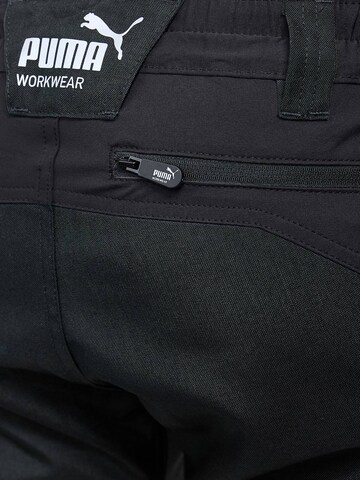 PUMA Workwear Regular Outdoor Pants 'ProOne' in Black