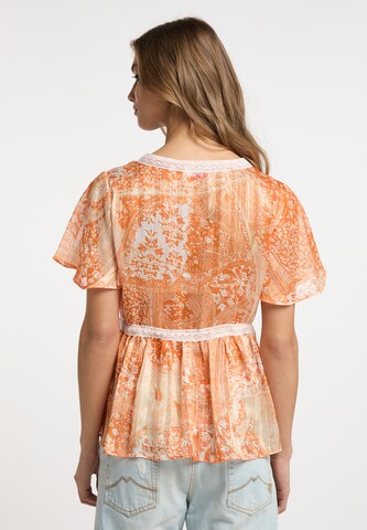 IZIA Blouse in Oranje