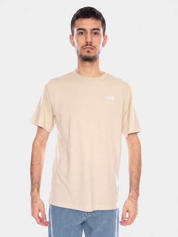 T-Shirt 'M Evo SD Reg SS Tee Desert Stone' THE NORTH FACE en beige