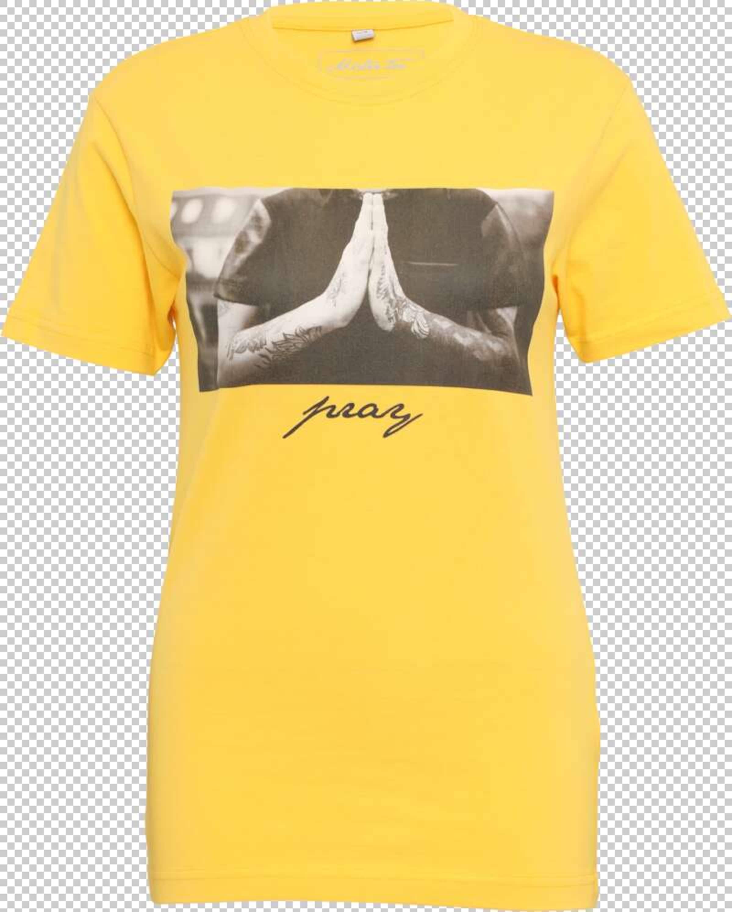 Mister Tee - Camisa em amarelo: frente