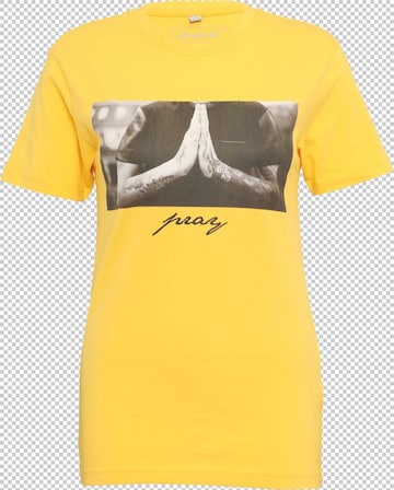 Mister Tee - Camisa em amarelo: frente