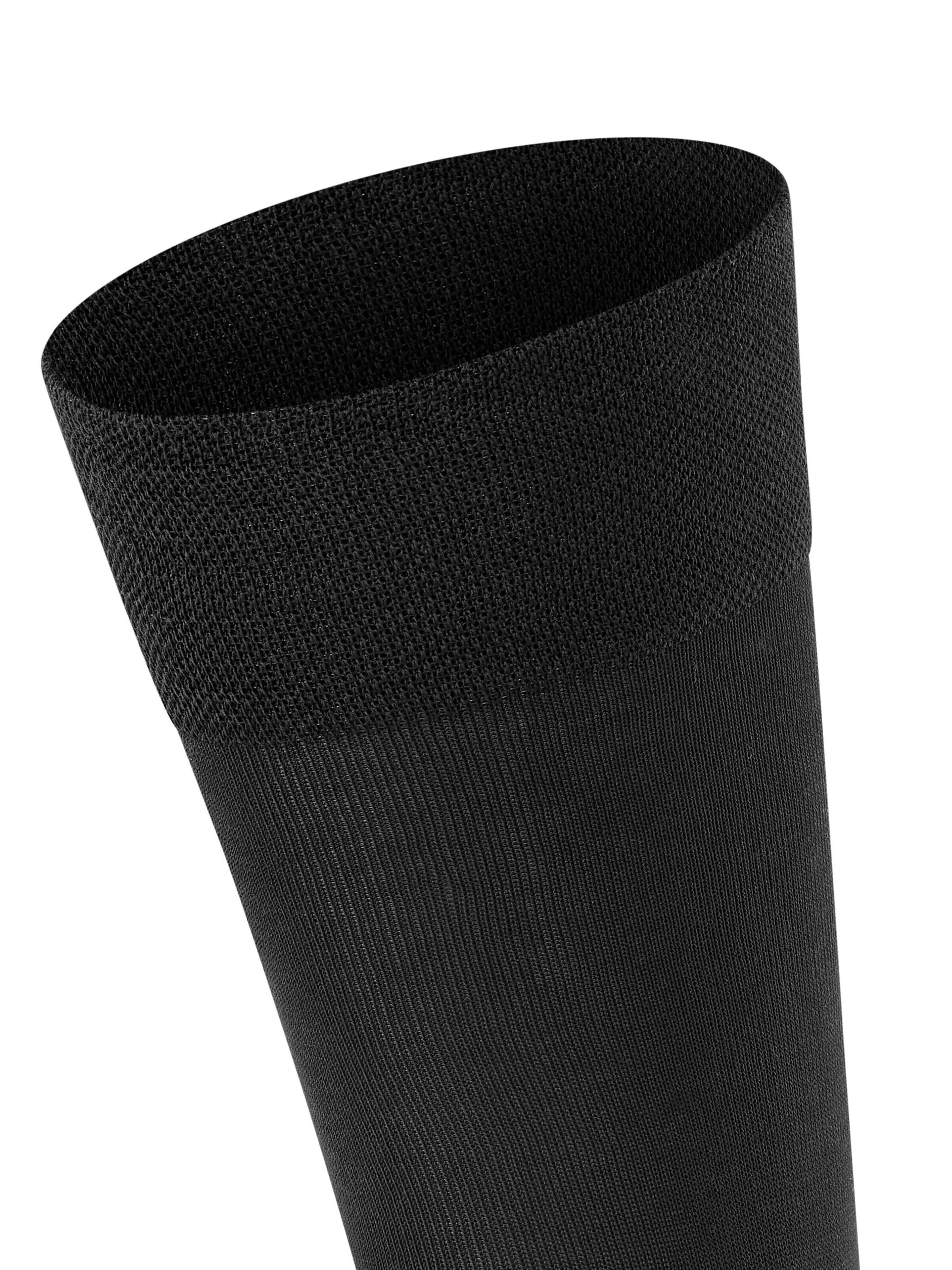 FALKE Socken 'Sensitive Malaga'‌‌‌‌‌‌‌‌‌‌ in Schwarz