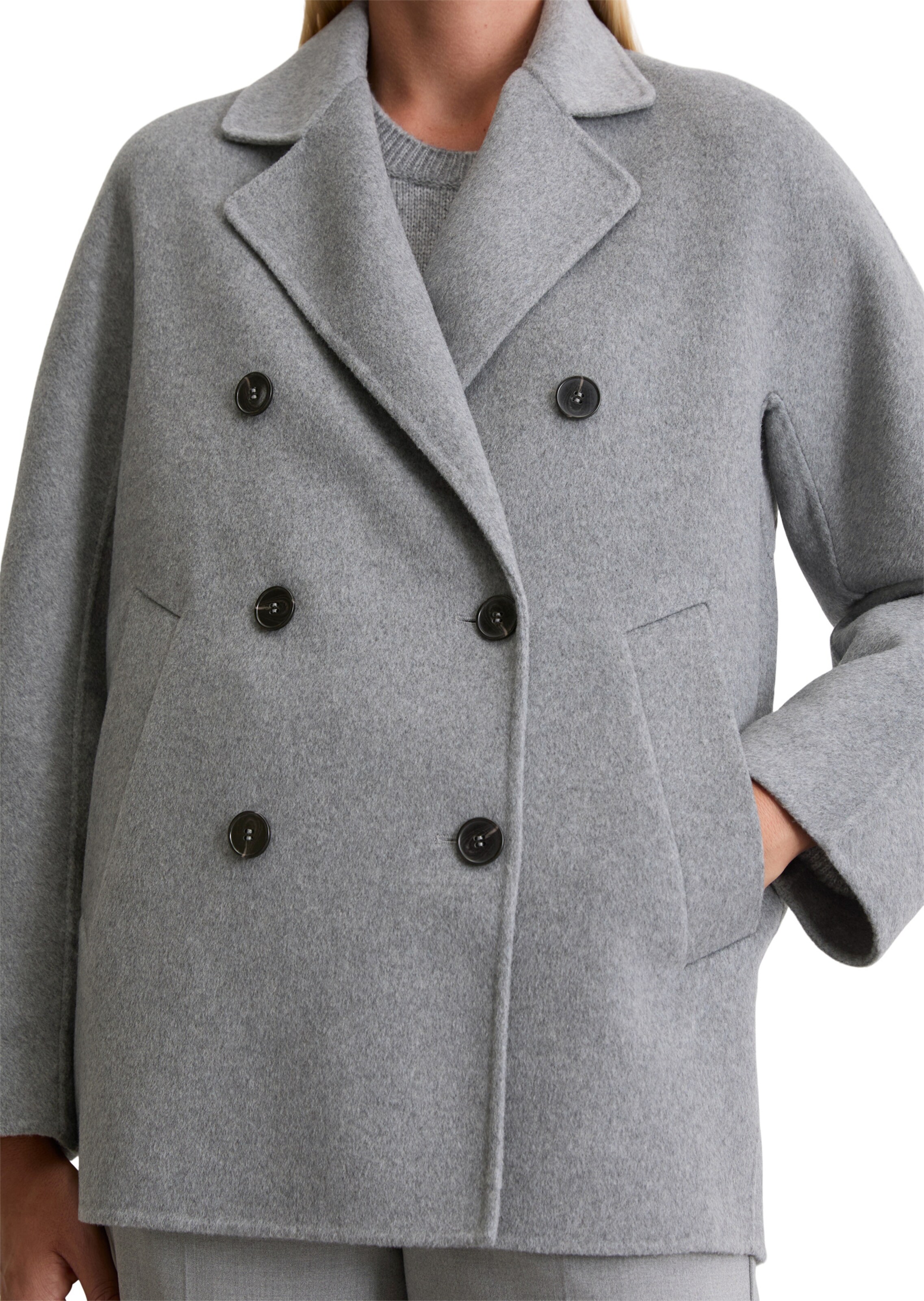 Manteau mi-saison Marc O'Polo en gris