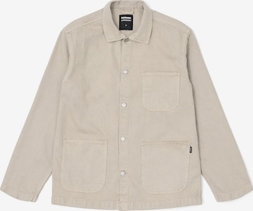 Dr. Denim Tussenjas 'Devon Worker Jacket' in Grijs: voorkant
