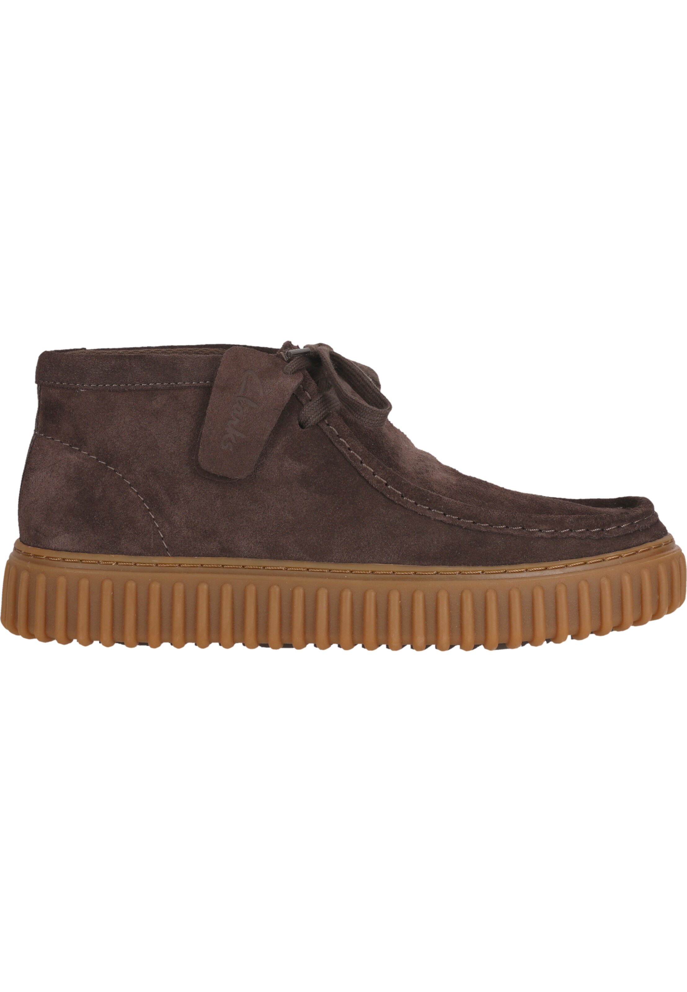 CLARKS Veterschoen 'Torhill' in Bruin