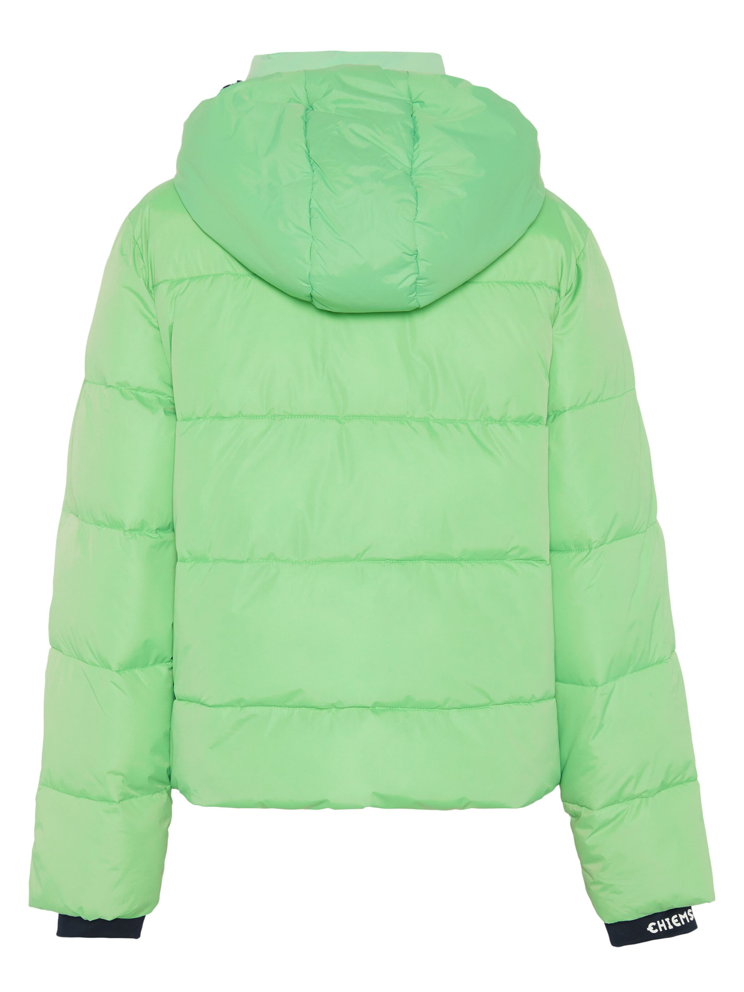 CHIEMSEE Athletic Jacket ' mit abnehmbarer Kapuze ' in Green