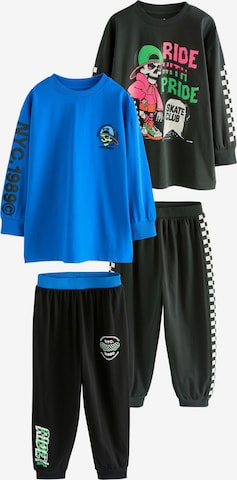 Next Yöpuku värissä sininen: etupuoli