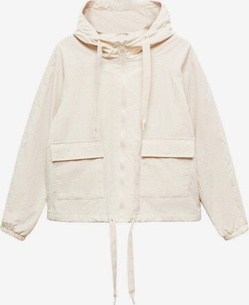 MANGO TEEN Funktionsjacke in Beige: predná strana