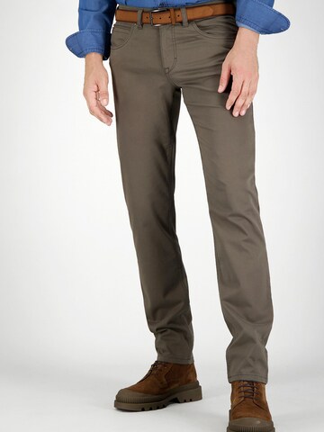 Gardeur Slim fit Trousers 'BILL' in Green