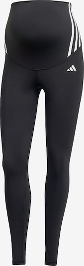 ADIDAS PERFORMANCE Urheiluhousut 'Optime Essentials' värissä musta / valkoinen, Tuotenäkymä