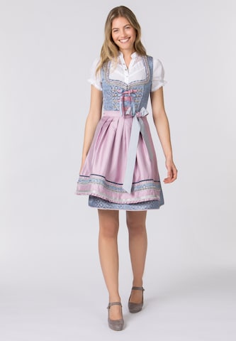 STOCKERPOINT Рокля в стил Dirndl в синьо: отпред