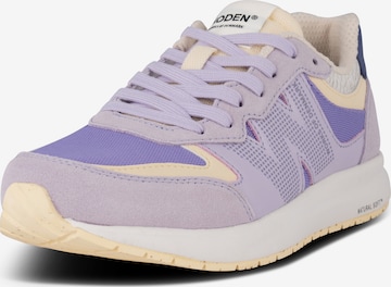 WODEN Platform trainers 'Rigmor' in Purple: front