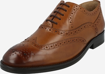 Ted Baker Lace-Up Shoes 'Amaiss' in Brown: front