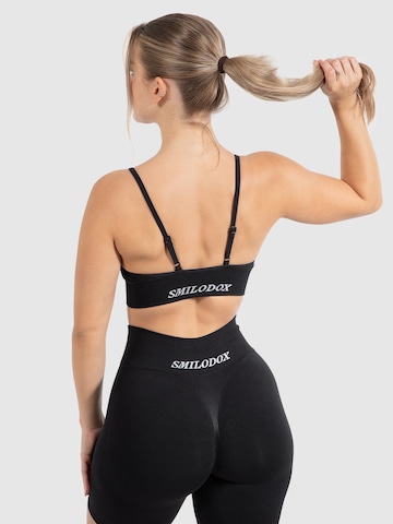 Smilodox Bralette Sports bra ' Maria ' in Black